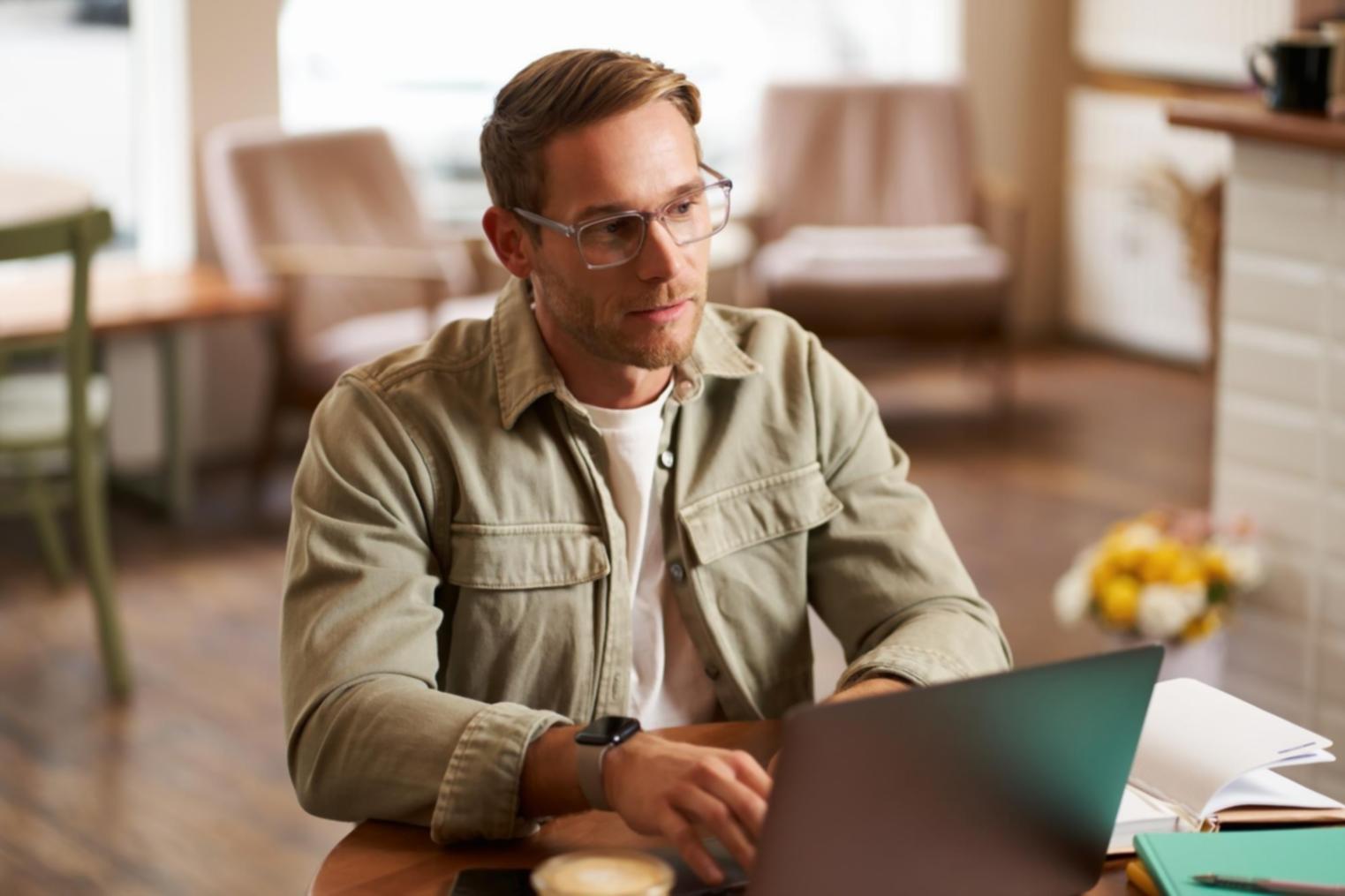 Finance education workspace with learning materials and planning resources